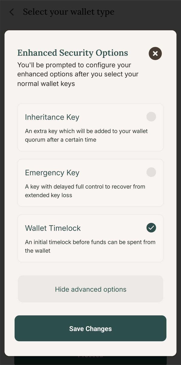 Bitcoin Keeper (@bitcoinkeeper_) on Twitter photo After time-locked keys, we've enabled time-locked wallets with the latest release.
 
Stack sats with predefined conditions.
â
 Freeze spending for months or years.
â
 Use for inheritance, trust funds, or deep cold storage.
â
 Enforced by scriptâno trusted 3rd parties.
Long term After time-locked keys, we've enabled time-locked wallets with the latest release.
 
Stack sats with predefined conditions.
â
 Freeze spending for months or years.
â
 Use for inheritance, trust funds, or deep cold storage.
â
 Enforced by scriptâno trusted 3rd parties.
Long term