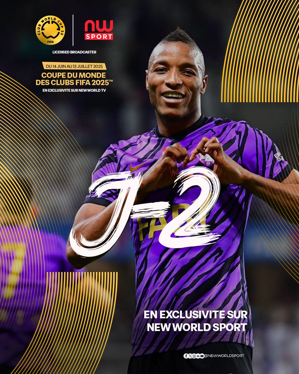 Compte à rebours !

Plus que 2 jours avant le début des hostilités 🔥

#newworldsport #sports #soccer