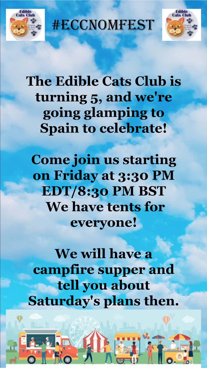 Please come along &amp; join us for our 5th anniversary celebrations…..there will be lots of fun &amp; food….with friends old &amp; new!  Everyone is welcome….