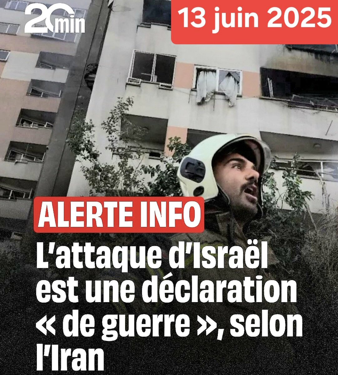 🇮🇱🇮🇷FRAPPES D'ISRAËL CONTRE L'IRAN
Macron a constamment justifié les sanctions contre🇷🇺 et le soutien militaire et financier à🇺🇦 ainsi :
«Il y a un agresseur: la Russie.
Il y a un peuple agressé: l'Ukraine».
🇪🇺et🇫🇷 vont-elles aussi prendre
17 paquets de sanctions contre Israël ?