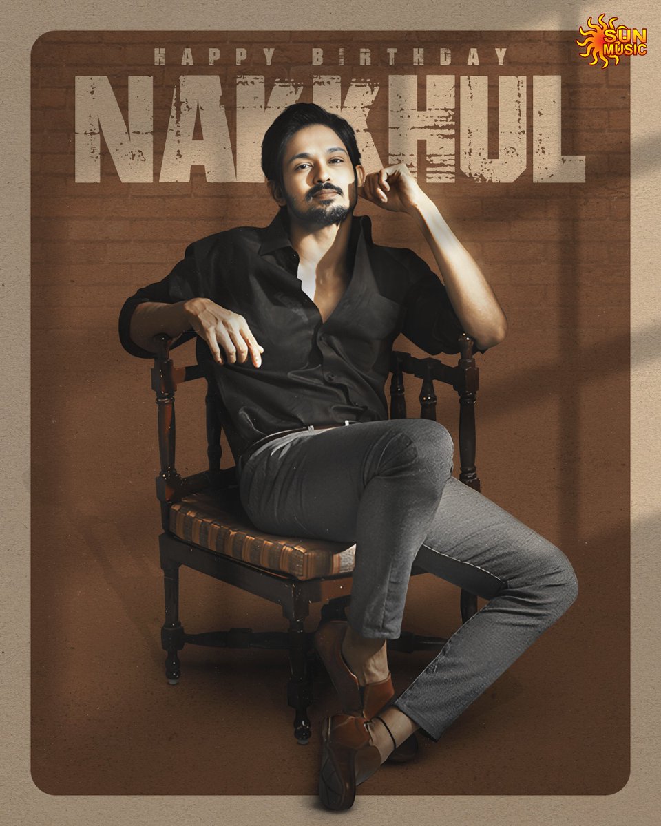 Wishing a very happy birthday to the multi-talented #Nakkhul! ✨🎉

#SunMusic #HitSongs #Kollywood #Tamil #Songs #Music #NonStopHits #Nakkhul #HBDNakkhul #HappyBirthdayNakkhul