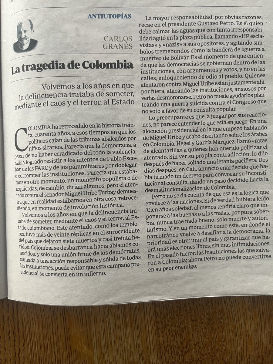 CARLOS GRANÉS (@carlosgranes) on Twitter photo 