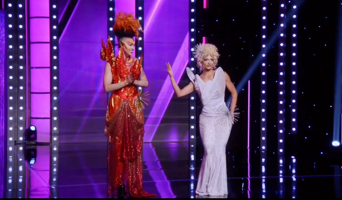 geeecb's tweet image. Seeing these ethereal queens was beyond belief, especially when I choked after they didn't win??? Listen to your guest judges Ruuuu 😭 #AllStars10