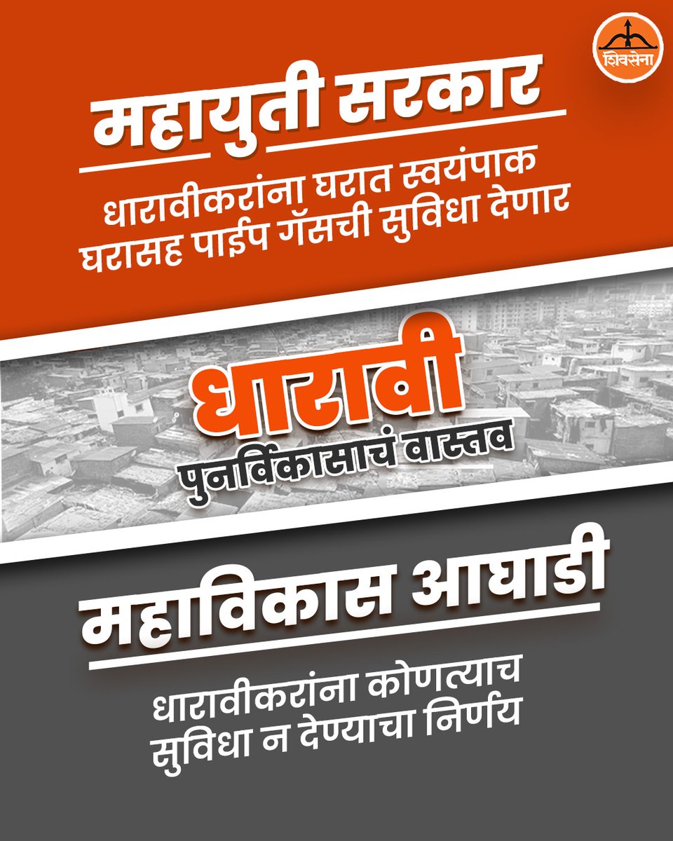 EknathShinde4Mh's tweet image. धारावी पुनर्विकासाचं खरं वास्तव जाणून घ्या...
धारावीच्या मुद्द्यावर फेक नरेटिव्ह पसरवणाऱ्यांचा मूळ उद्देश समजून घेणं सध्या गरजेचं आहे.

#Dharavi #DharaviRedevelopmentProject #FakeNarrative #developmentofmaharashtra #maharashtra #shivsena