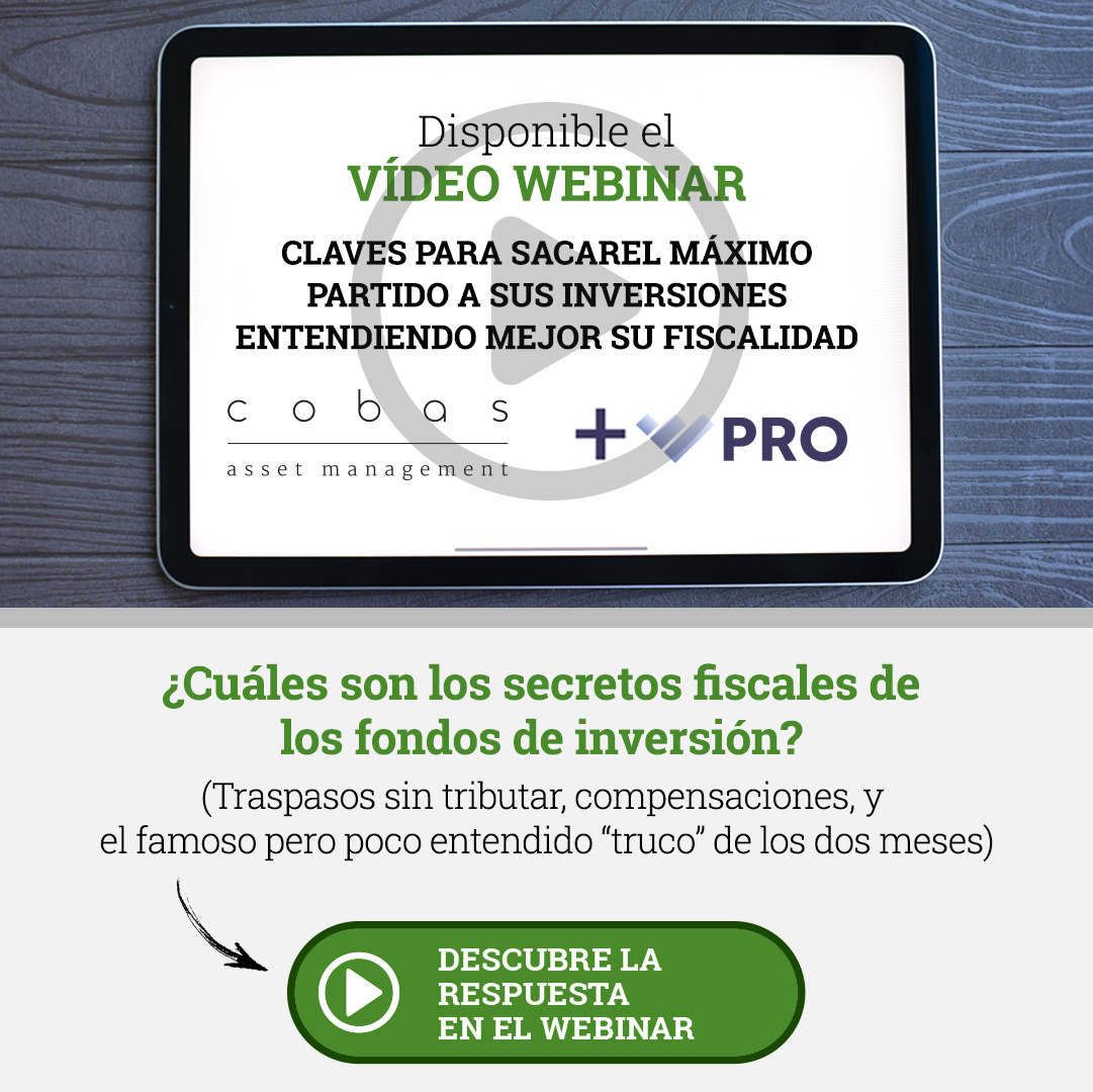 📺 Claves para sacar el máximo partido a tus inversiones entendiendo mejor su fiscalidad. 

 Ver vídeo 👉 bit.ly/3FCyZRa

 ¿Te gustaría pagar menos impuestos por tus inversiones? Te contamos cómo hacerlo aprovechando al máximo la fiscalidad de:  

💼 Planes de pensiones