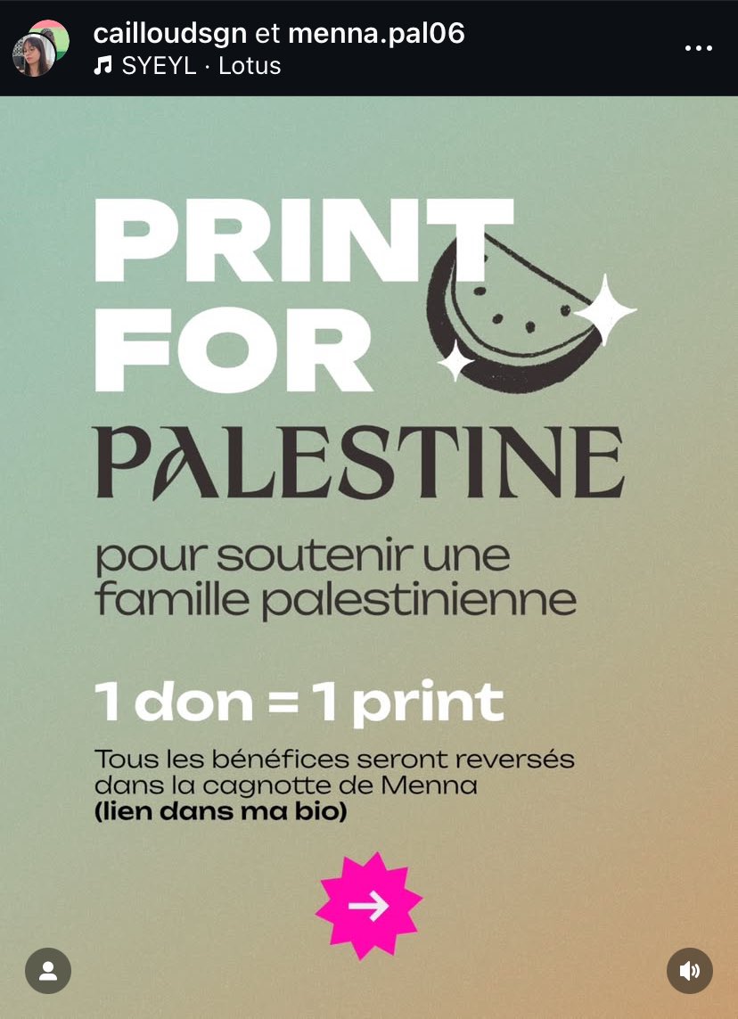 liliaaade's tweet photo. 🇵🇸 L’artiste Caillou vend ses linogravures pour la cagnotte de Menna.
Son insta : https://t.co/m6s2AY8XVI

Cagnotte de Menna : https://t.co/O9xCcHEcmw https://t.co/yudIx82AYg