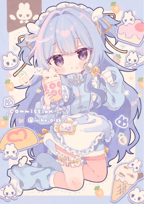 - ̗̀ ꪔ̤̥ꪔ̤̮ꪔ̤̫ ̖́- #skeb リクエストありがとうございました