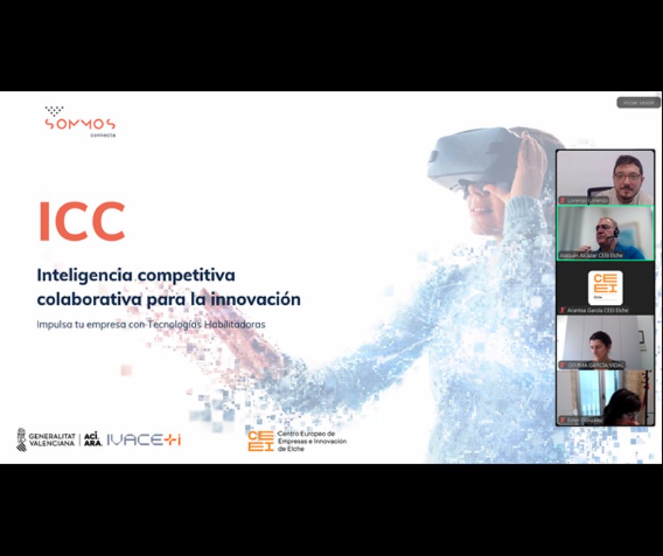 Participamos en el webinar de CEEI Elche para la Presentación Novedades 2025 para Agentes del Ecosistema de Emprendimiento de la provincia de Alicante para conocer las nuevas iniciativas ofertadas desde el CEEI Elche a los agentes en este año

@‌redpuntoes @acelerapyme
