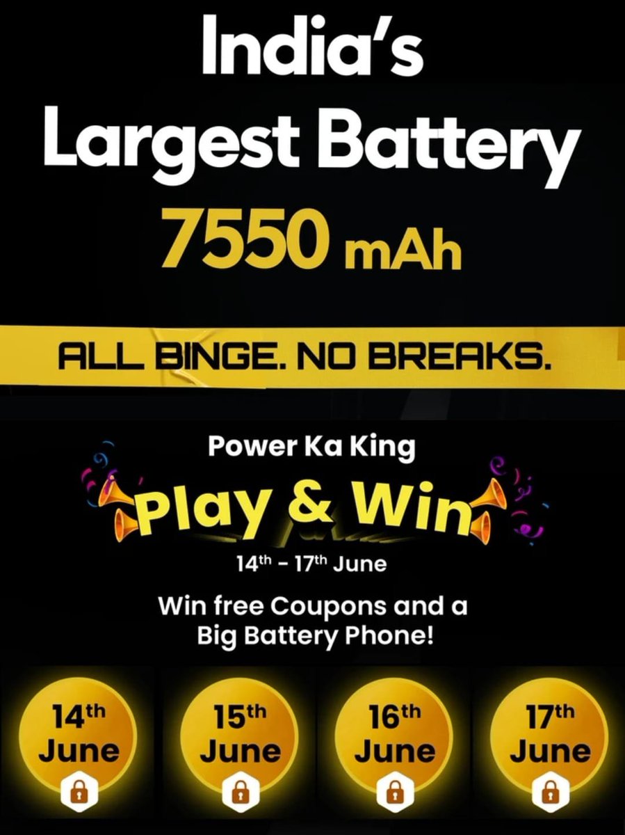 TamilTech ( MrTT) (@tamiltechoffici) on Twitter photo #PocoF7 — 7550mAh, India’s Largest Battery Phone! 🔋🇮🇳
#TamilTech #SuperTT #MrTT #PocoF7 — 7550mAh, India’s Largest Battery Phone! 🔋🇮🇳
#TamilTech #SuperTT #MrTT