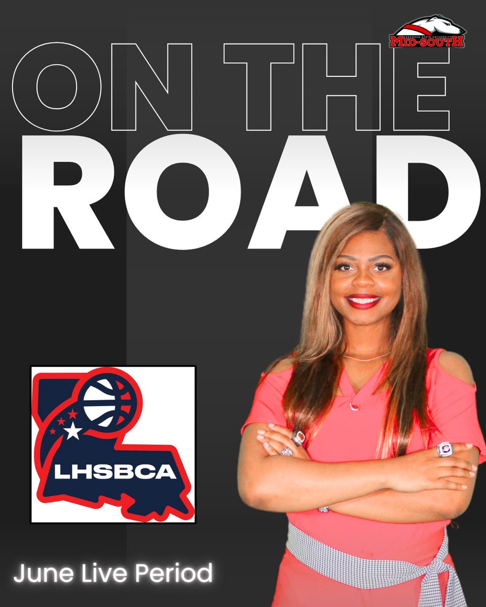 Coach_TyManuel's tweet photo. See y’all soon, drop those schedules! #Recruiting #GreyhoundsOnTheHunt #OnTheRoad #LHSBCA #ASUMidSouthWBB https://t.co/UDASSdk0OO