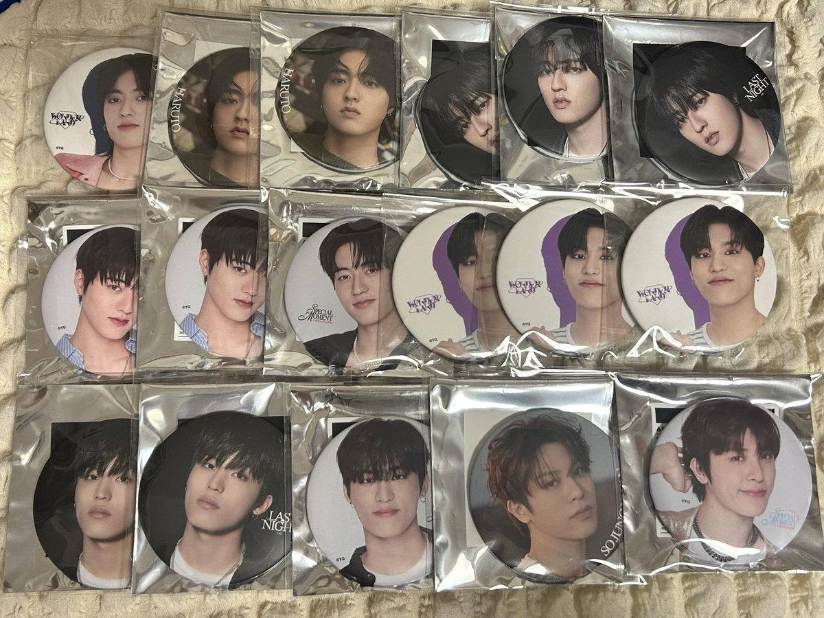 papi_koooo2's tweet image. 【交換】 treasure トレジャー 缶バ

《譲》 画像のもの

《求》 ジフン(なんでも検討)

◎n:1検討🙆🏻‍♀️
◎郵送📮のみ
◎難しい場合いいねのみです。

お気軽にお声掛けください🎀