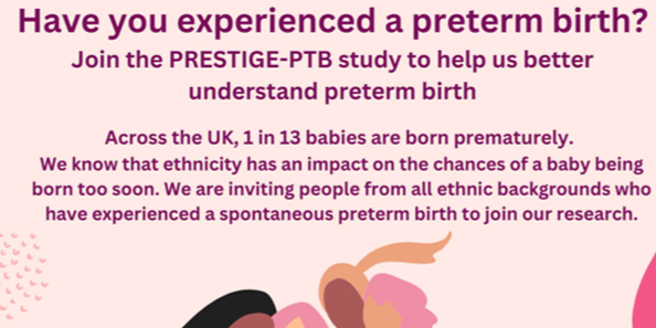 Was your baby born early?

🧬Join the PRESTIGE-PTB study, and your experience could help us better understand the
genetic causes of preterm birth.

If you’d like to take part, find more information and fill out the self-referral form here: ac.pulse.ly/dclmqbtytb

#NICU #NICU