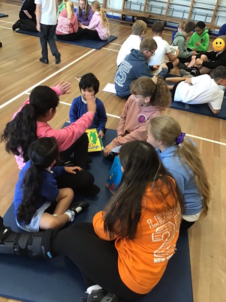 This week SC worked closely with Year 6 and held a reading morning. This included each year group having a chance to read with our Year 6 friends. It was lovely too see each year group coming together and sharing our love of reading! <a href="/Newyorkprimary/">New York Primary School</a>