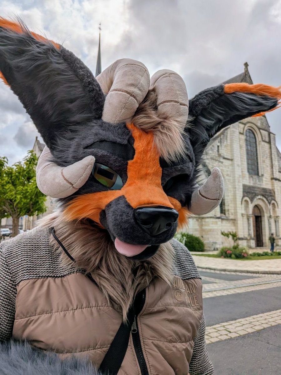 AsphoxK's tweet image. Happy first #FursuitFriday ! 🌟
Suit by @nyaamiou
Eyes by @DeerisLeGris