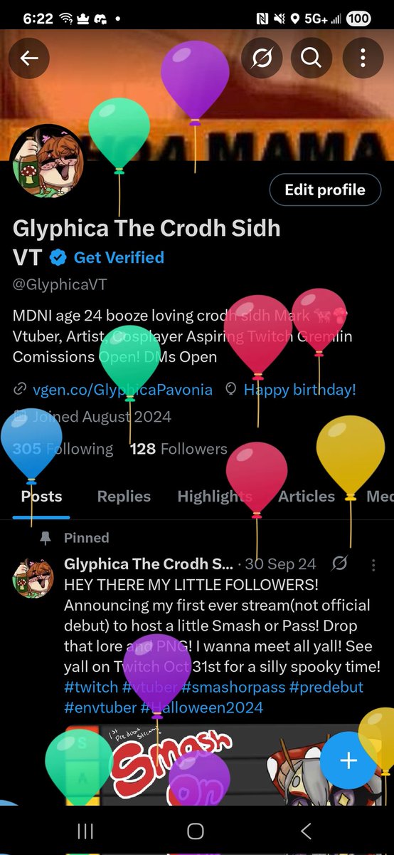 Fir those that care and ir remembered. ITS MY BDAY TODAY. I wanna thank <a href="/airewa_tv/">Airewa || Local Succubarista 🩵☕️🍰</a> , Pastel and <a href="/CherriChomp/">🍒Cherri🍒 |VSins Gluttony|</a> for making my day so special first thing this morning and honestly yall are my greatest supporters