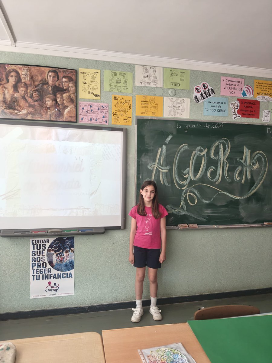 Ágoras en inglés y castellano en 3 de Primaria. ¡Gran trabajo chicas y chicos! #MaristasCuentaConmigo