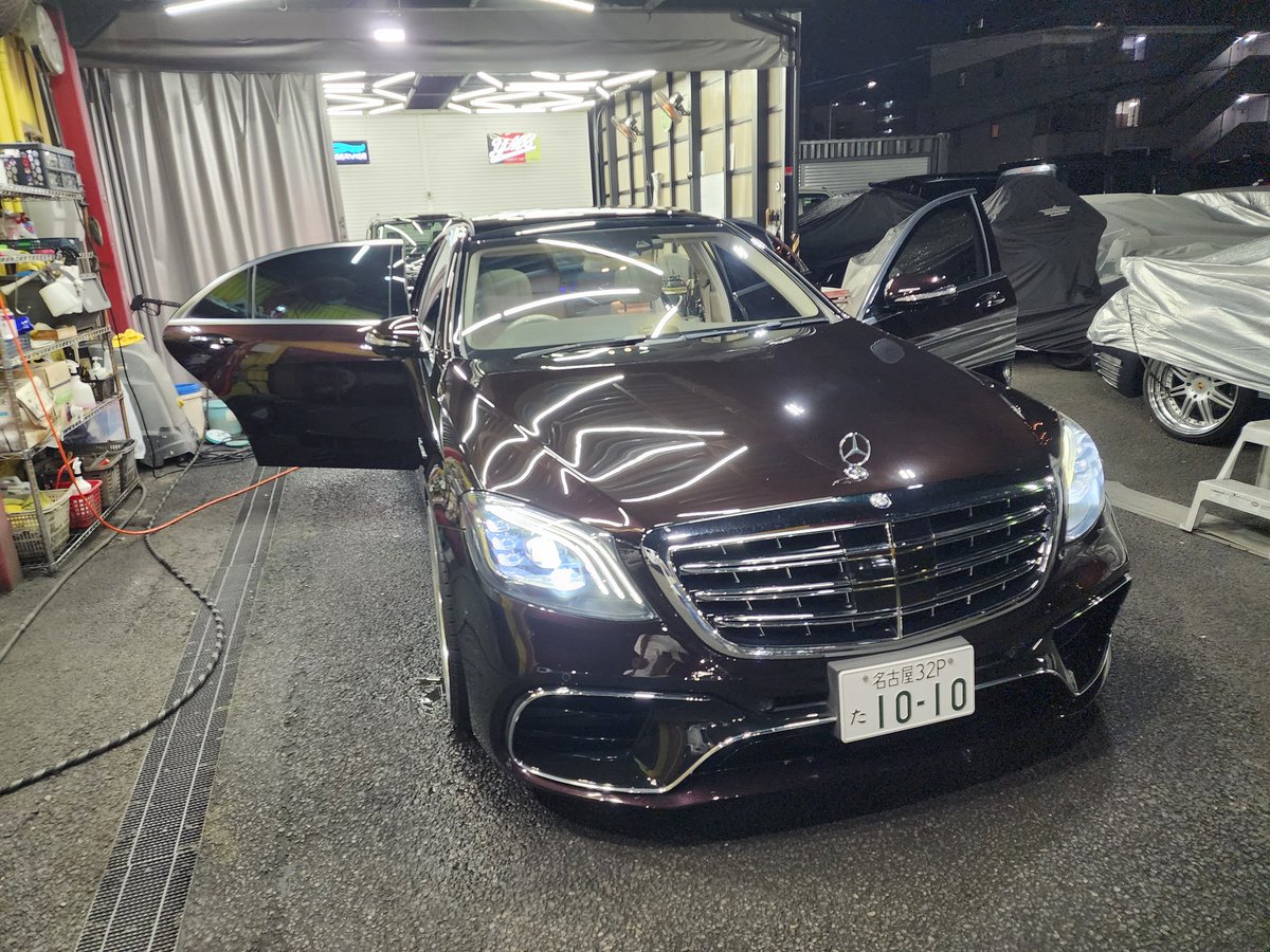 MsTVryu's tweet photo. しってる人は知ってると車両だと思いますが少し前に750liからs550ロング
に乗り換えました！ https://t.co/YSHGTOJ76j