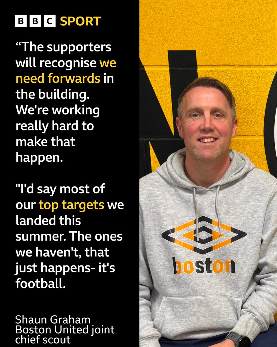 The latest on <a href="/bostonunited/">Boston United</a>'s recruitment plans from the 2 men tasked with identifying new signings.

Hear how things are progressing here: bbc.in/BostonUnited