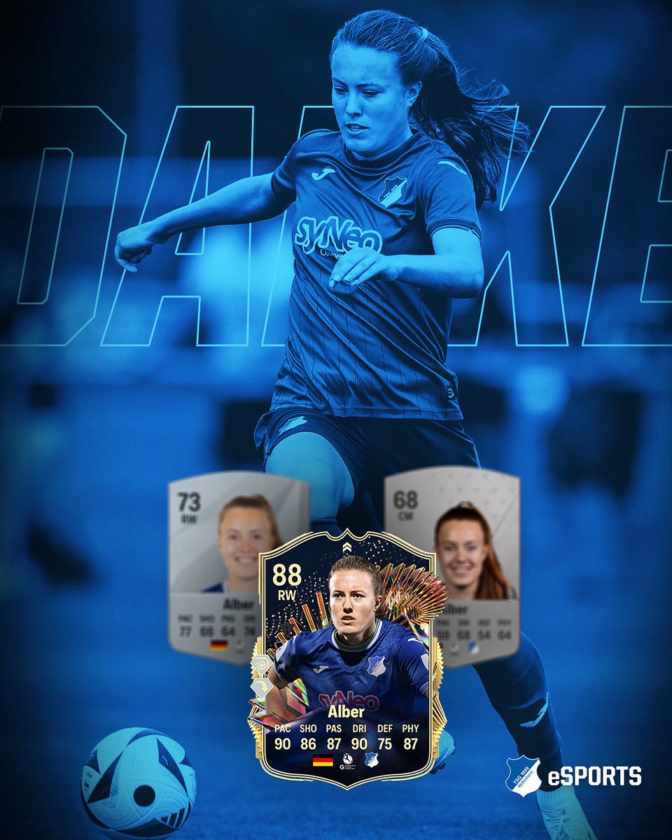 🥇 Die erste #TOTS Karte der <a href="/HoffeFrauen/">TSG Hoffenheim Frauen</a> 𝗲𝘃𝗲𝗿 kann dir niemand nehmen, Mara 🫵🙂‍↕️