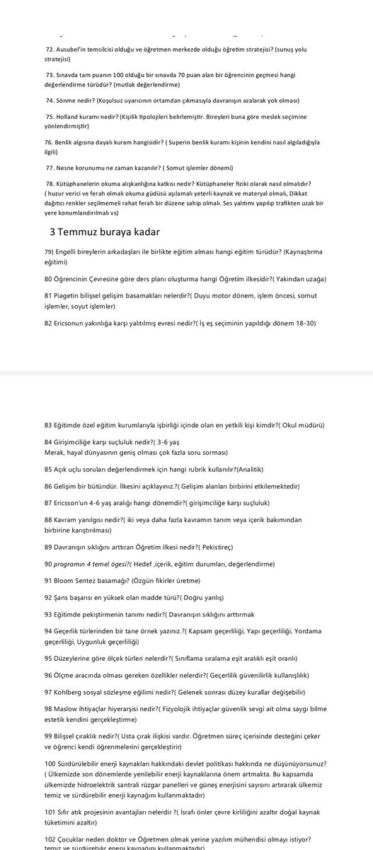 2024 yılında mülakatta sorulan bazı sorular