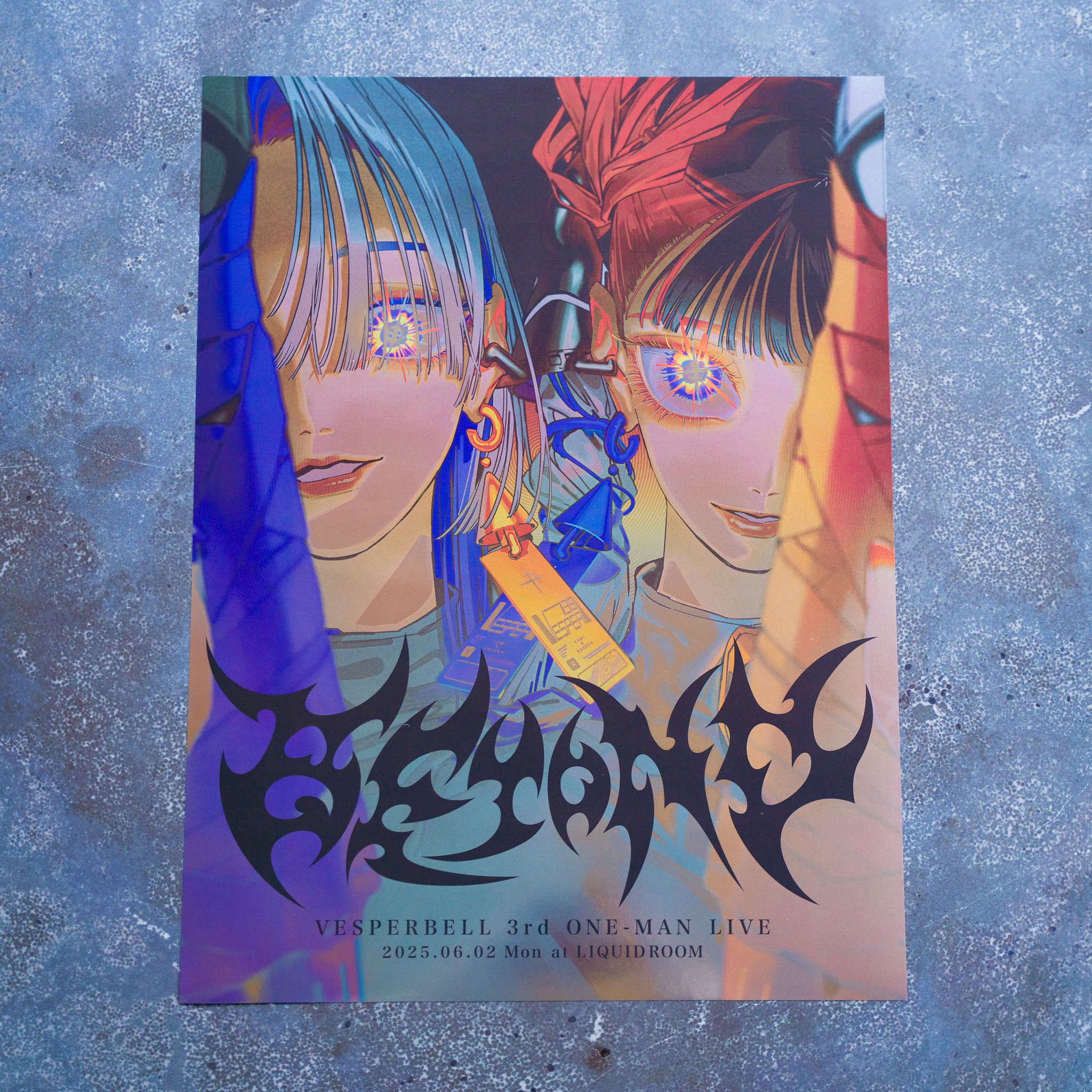 VESPERBELL 3rd live BEYOND 直筆サインポストカード