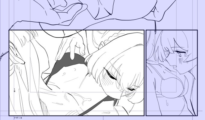 自分のレベルに合わない構図を描いている気がしてきた 