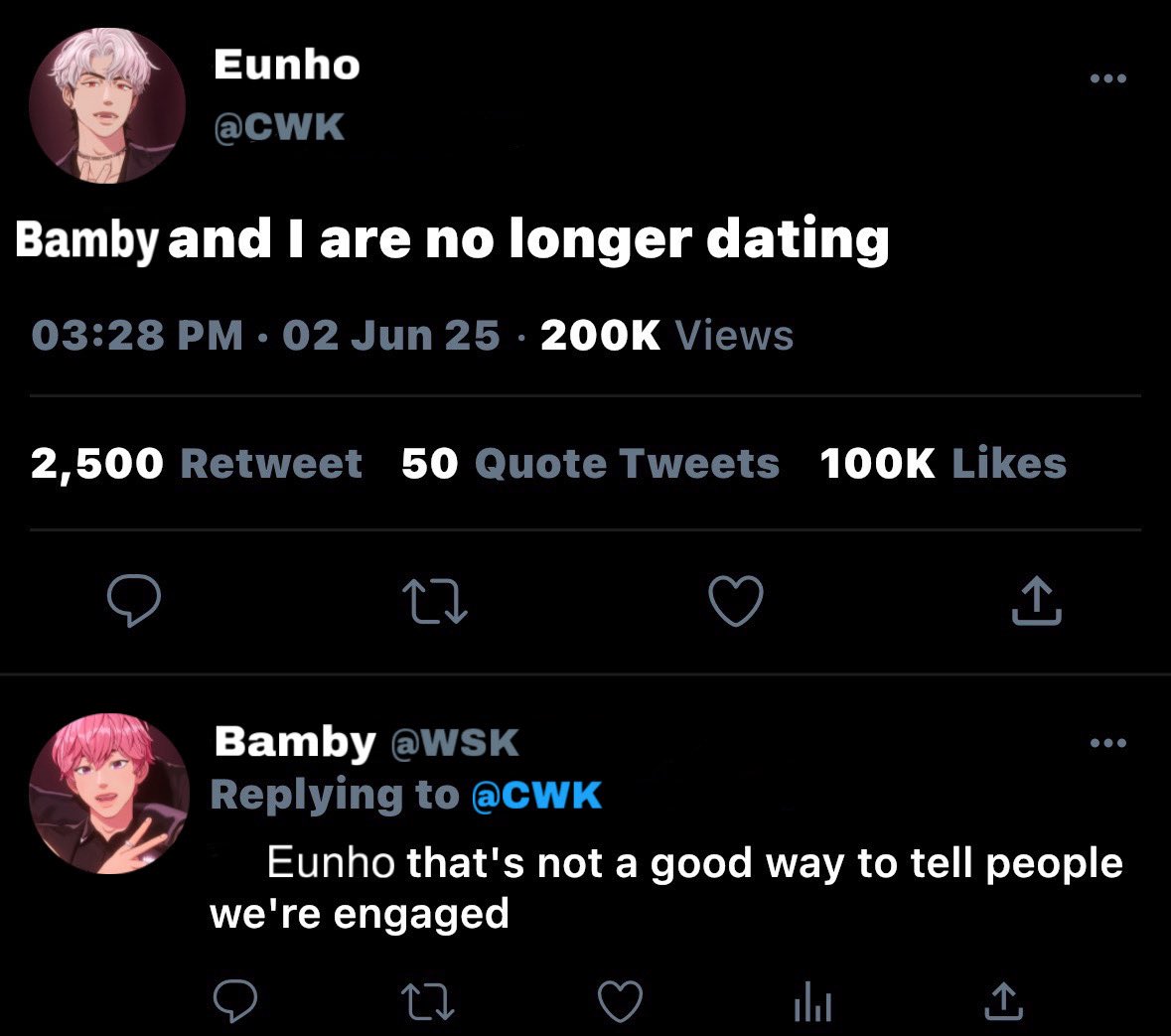 i mean he’s not wrong though #eunby