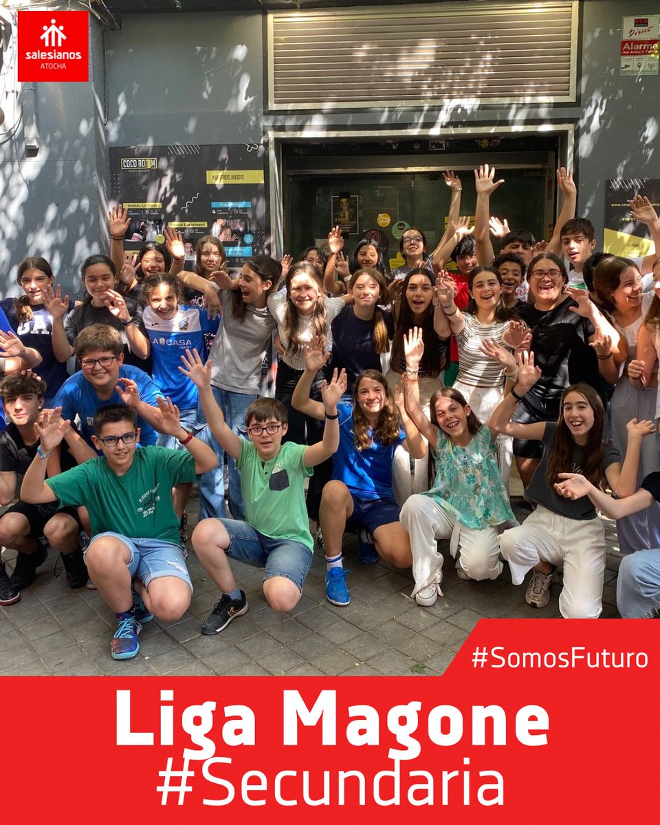 Las clases de #Pinardi y #Carmagnola, 1ºA y 1ºC, han disfrutado de su premio como campeones de los torneos apertura y clausura de la #LigaMagone, la liga de los valores. ¡Enhorabuena, cracks! #somosfuturo