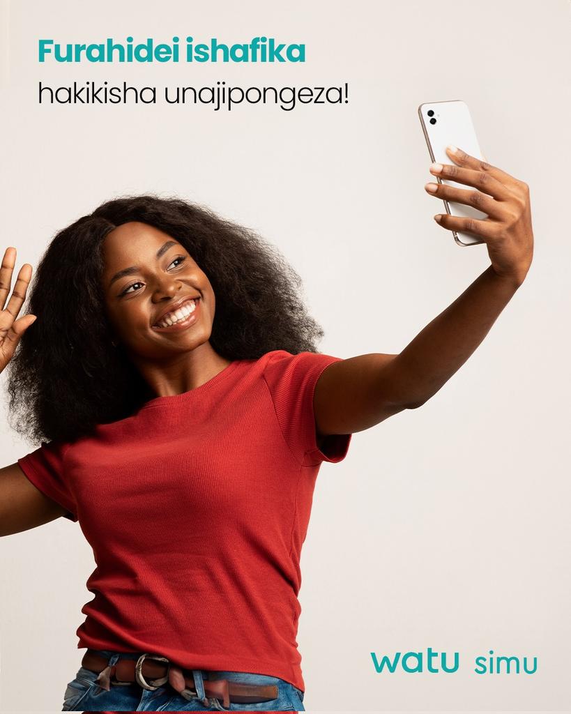 WatuSimuTz's tweet photo. Weka shida pembeni, furahia jasho lako leo! Uwe na wikiendi njema! 💯

#WatuSimu #Tanzania #TGIF #Friday #Mkopo #Smartphone https://t.co/2ynfFEKWmY