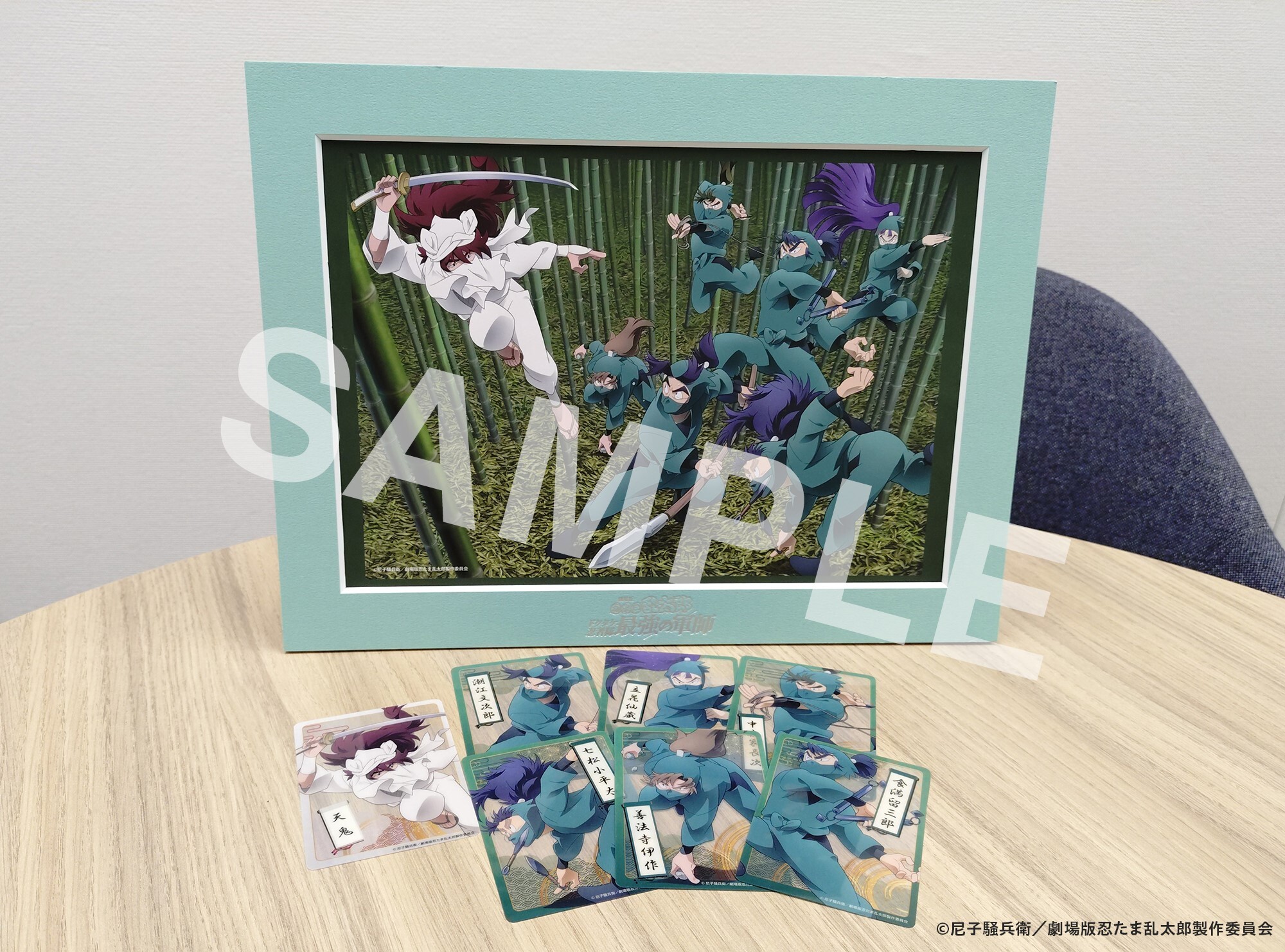 忍たま アニメイト HMV アクリルスタンド クリアカード ミニカード 伊作 忍たま乱太郎 アクリルスタンド 善法寺伊作／カミアニTOUCH
