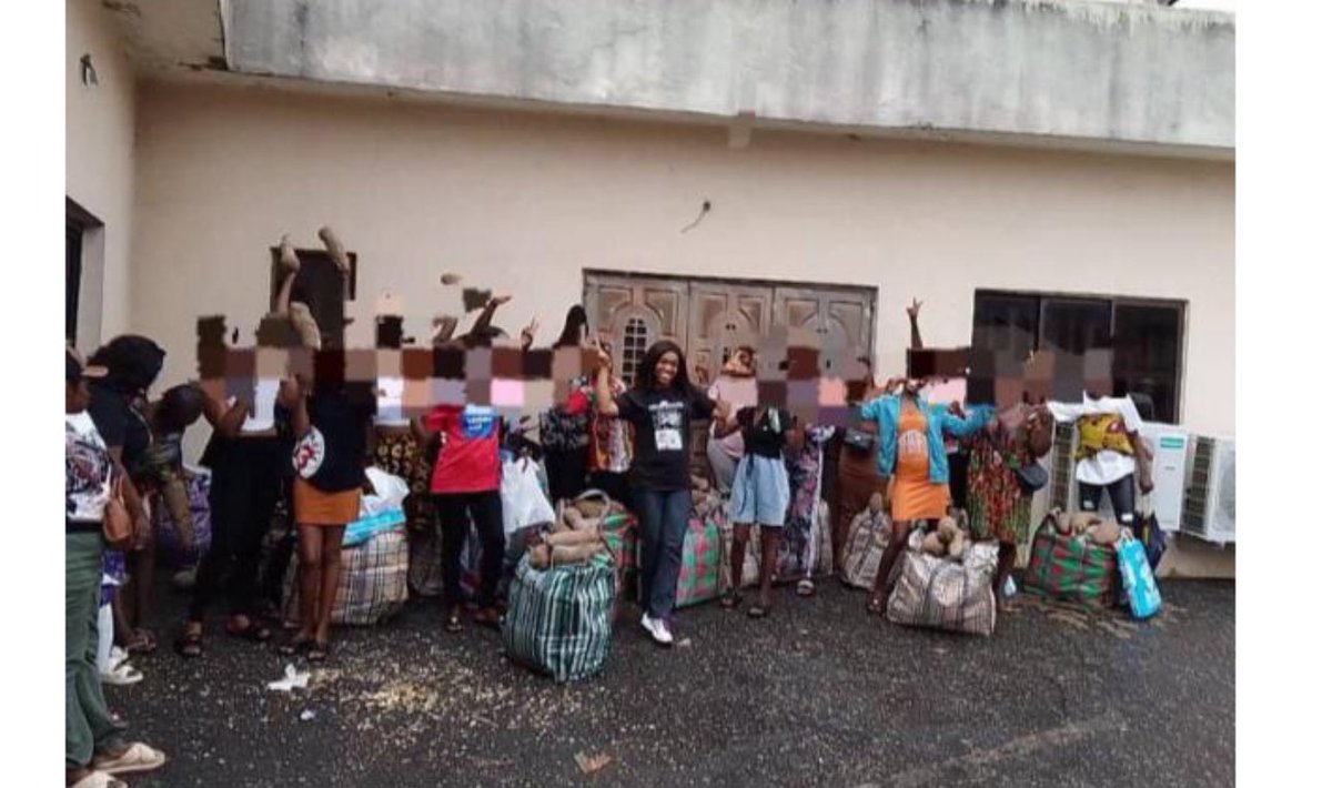 We recently conducted a #lifeskills training for 20 women at risk to #trafficking in Edo State. We then surprised them w/ care packages &amp; transportation stipends. Empowering women to thrive—one step at a time.  #Pathfinders #TheReliefProject. #endsextrafficking #not4sale