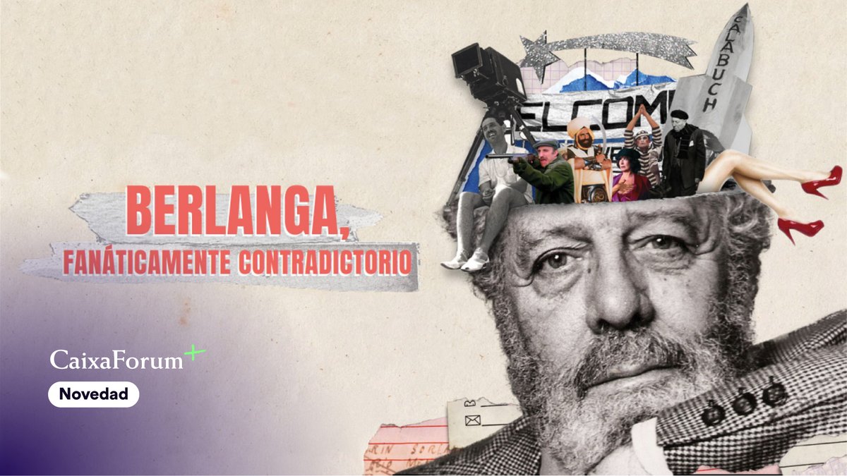 Estrenamos "Berlanga, fanáticamente contradictorio” en #CaixaForumPlus. Un documental que revela el lado más desconocido de Luis García Berlanga. La única certeza: el cineasta era pura contradicción. 

➡ caixaforumplus.org/v/berlanga-fan… 

#LaCulturaQueTeEspera