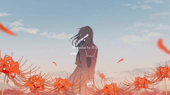 noaleさんの新曲のイラストを描かせていただいております!! 引用元のリンクからぜひお聴きください(*'`)