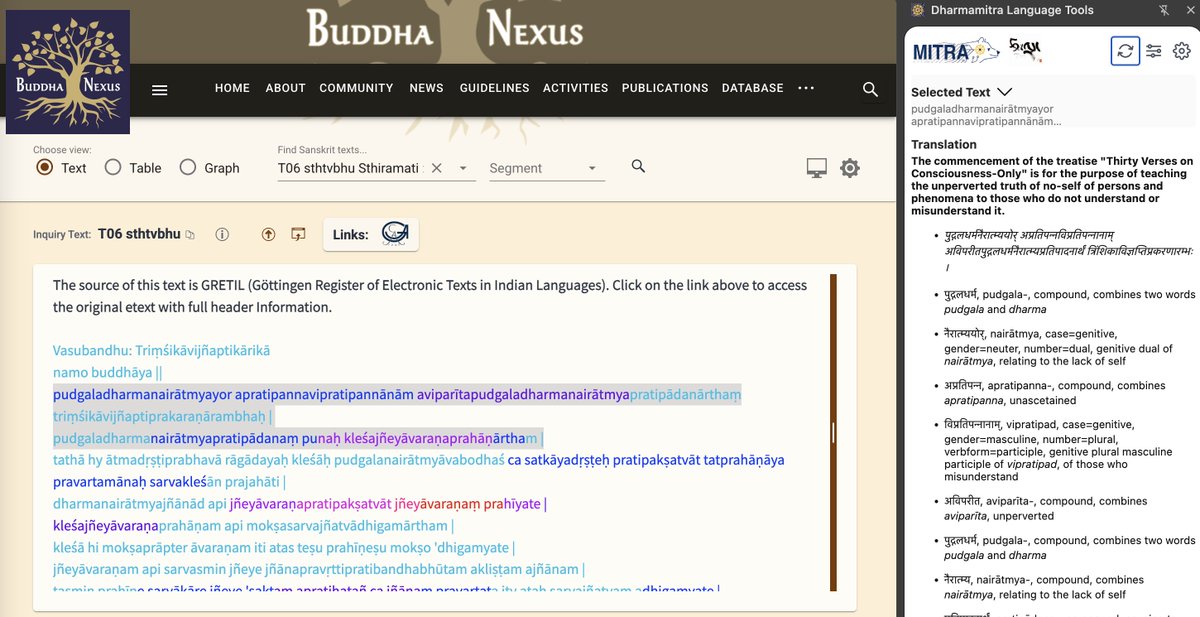 The dharmamitra chrome extension just got a significant update, introducing translate+explain functionality, token streaming, and a nice compact side-panel layout to make it more comfortable to work with it! chromewebstore.google.com/detail/dharmam…