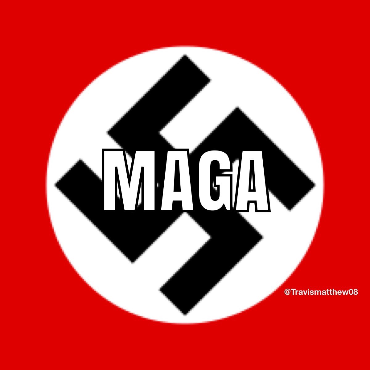 NotAvgLiberal's tweet photo. Trump may not be Hitler….

But he sure as fuck is a Nazi. https://t.co/Iz65822U9L