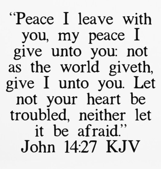 A lot happening all at once

But you don’t need me to tell you

You can likely see it

They’re trying to create chaos

Don’t let them create chaos in you

We have peace through Christ by faith
