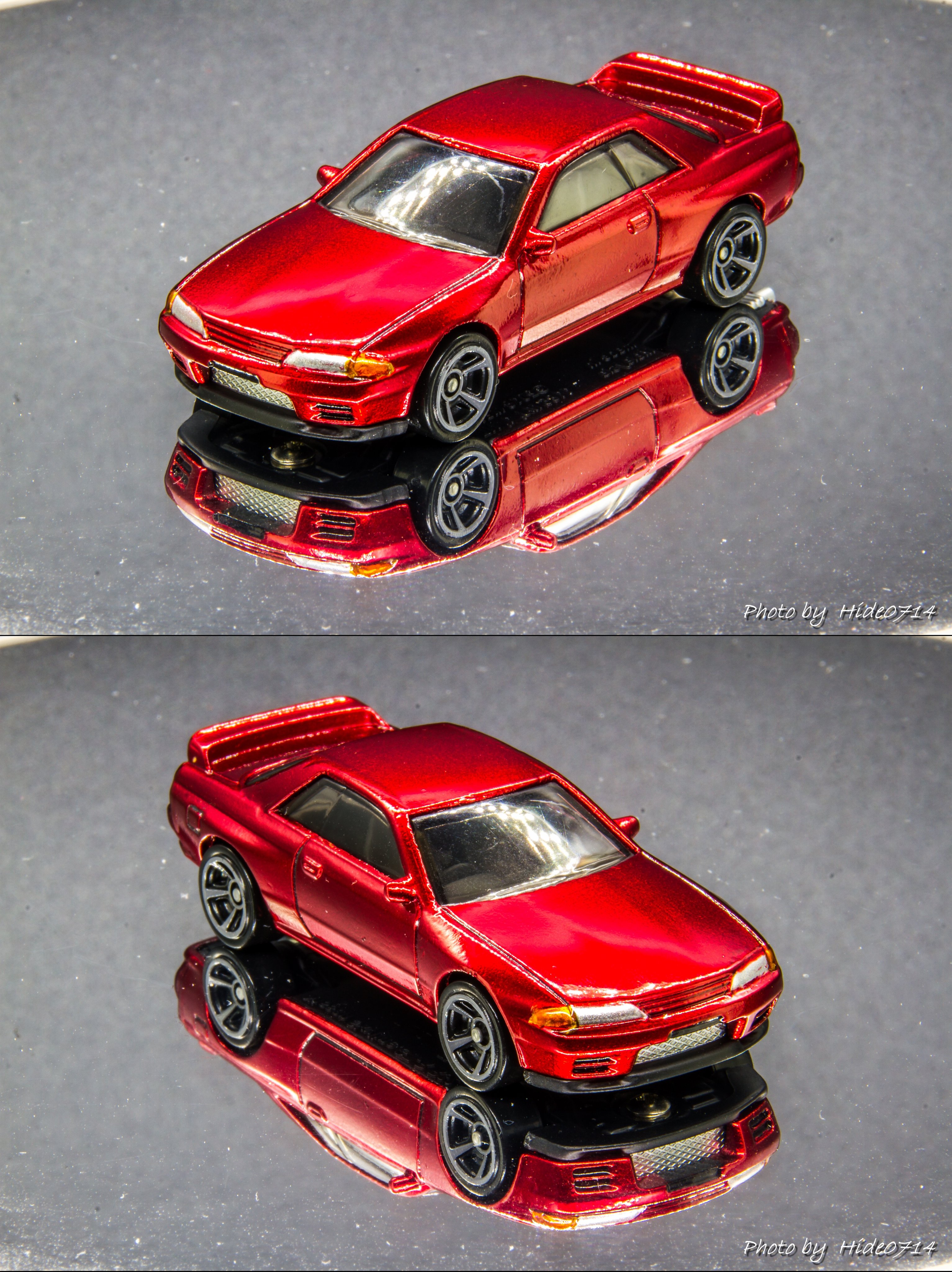 新しい スカイライン赤いスポーツカー風ミニカー 公式オンライン