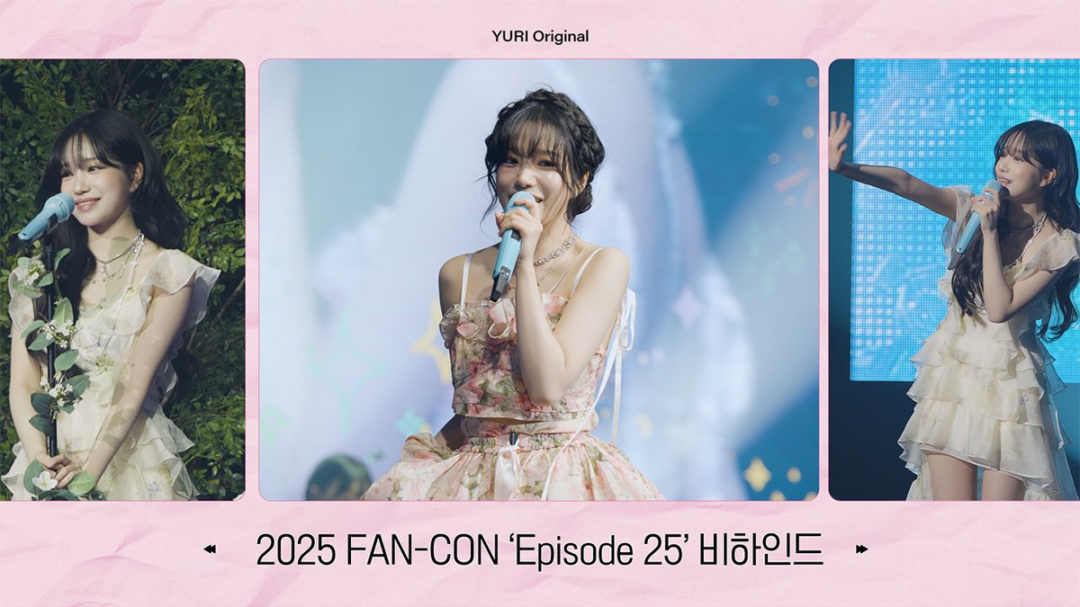 JOYURI_offcl's tweet photo. [YURI Original] 2025 JOYURI FAN-CON 'Episode 25' 

🎥https://t.co/W0Fuogl83A 

#조유리 #JOYURI #チョユリ https://t.co/kmdxPtmveS