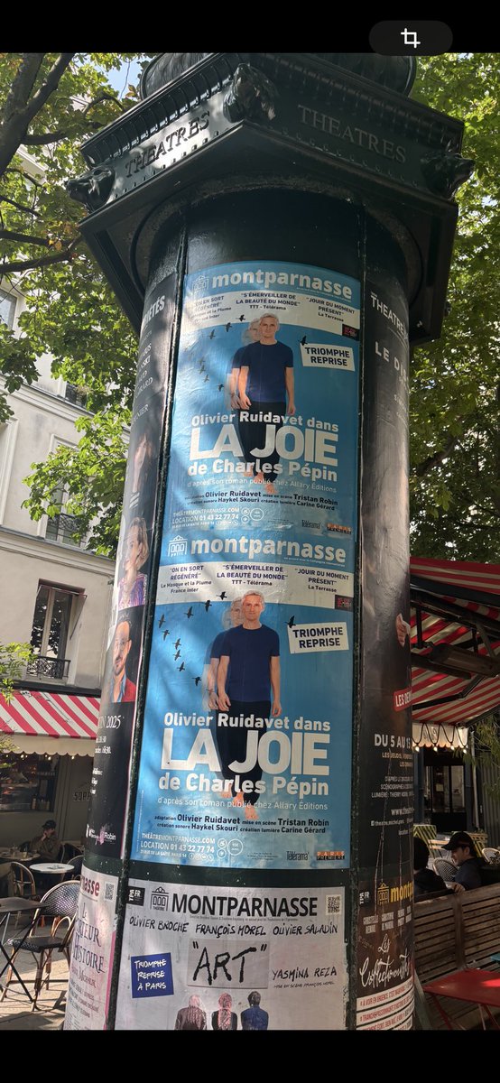 Jusqu au mois d aout au theatre du montparnasse !☀️☀️🍀