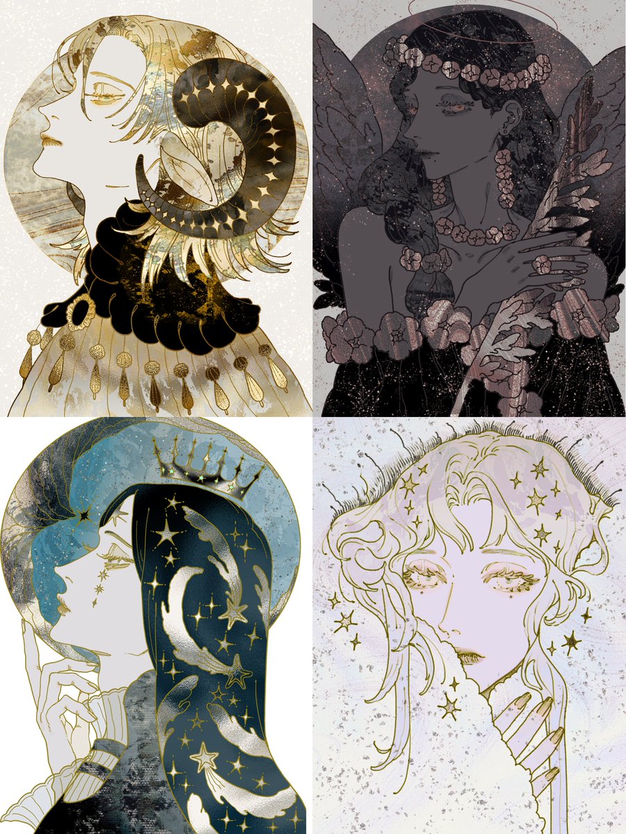 #初夏の創作クラスタフォロー祭り 
#絵柄が好みって人にフォローされたい 
#絵描きさんと繫がりたい

煌びやかな世界と暗い世界両方を愛しています。いいねrpお邪魔します。よろしくお願いします✴︎