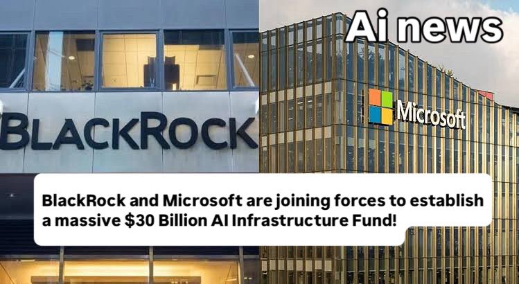 fmiyamoto123's tweet image. Exciting collaboration ahead! 🤯 BlackRock and Microsoft are joining forces to establish a massive $30 Billion AI Infrastructure Fund!
#AI #ArtificialIntelligence #InfrastructureFund #TechInvestment #BlackRock #Microsoft #Innovation #FutureIsNow #DigitalTransformation #BigTech