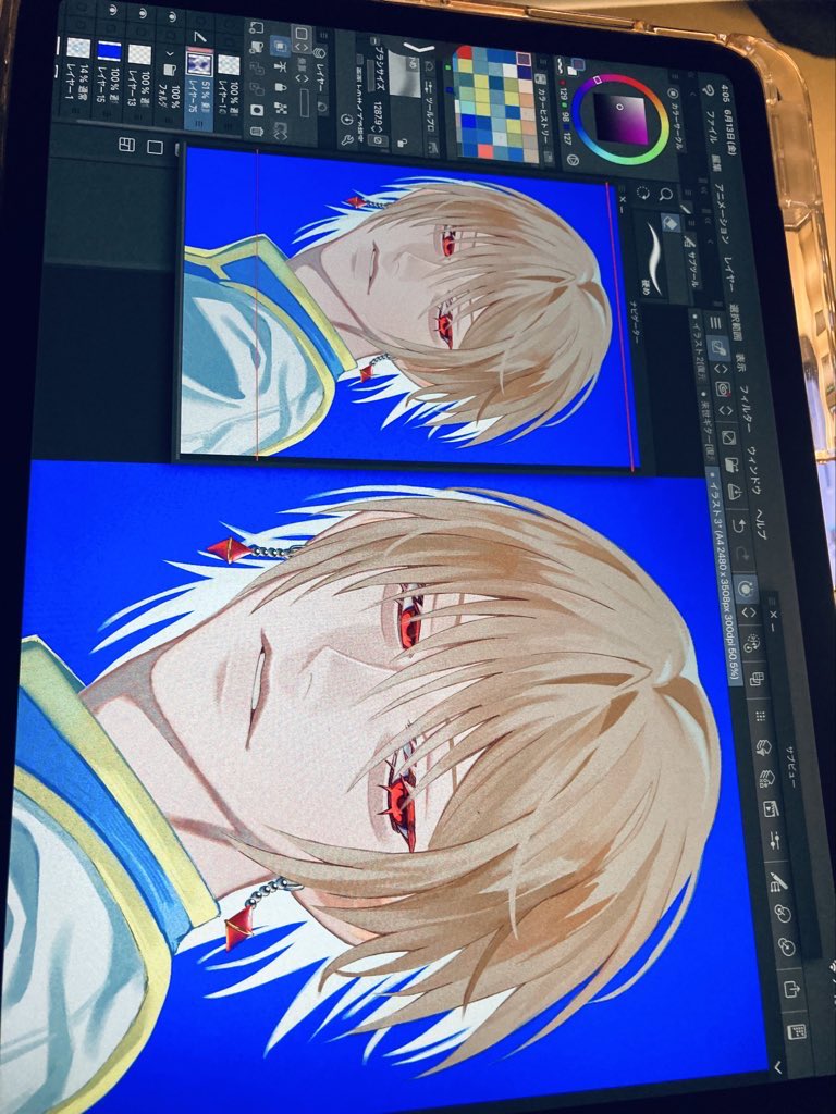 tsumugg269's tweet image. wip #hxhfanart #hxh #kurapika