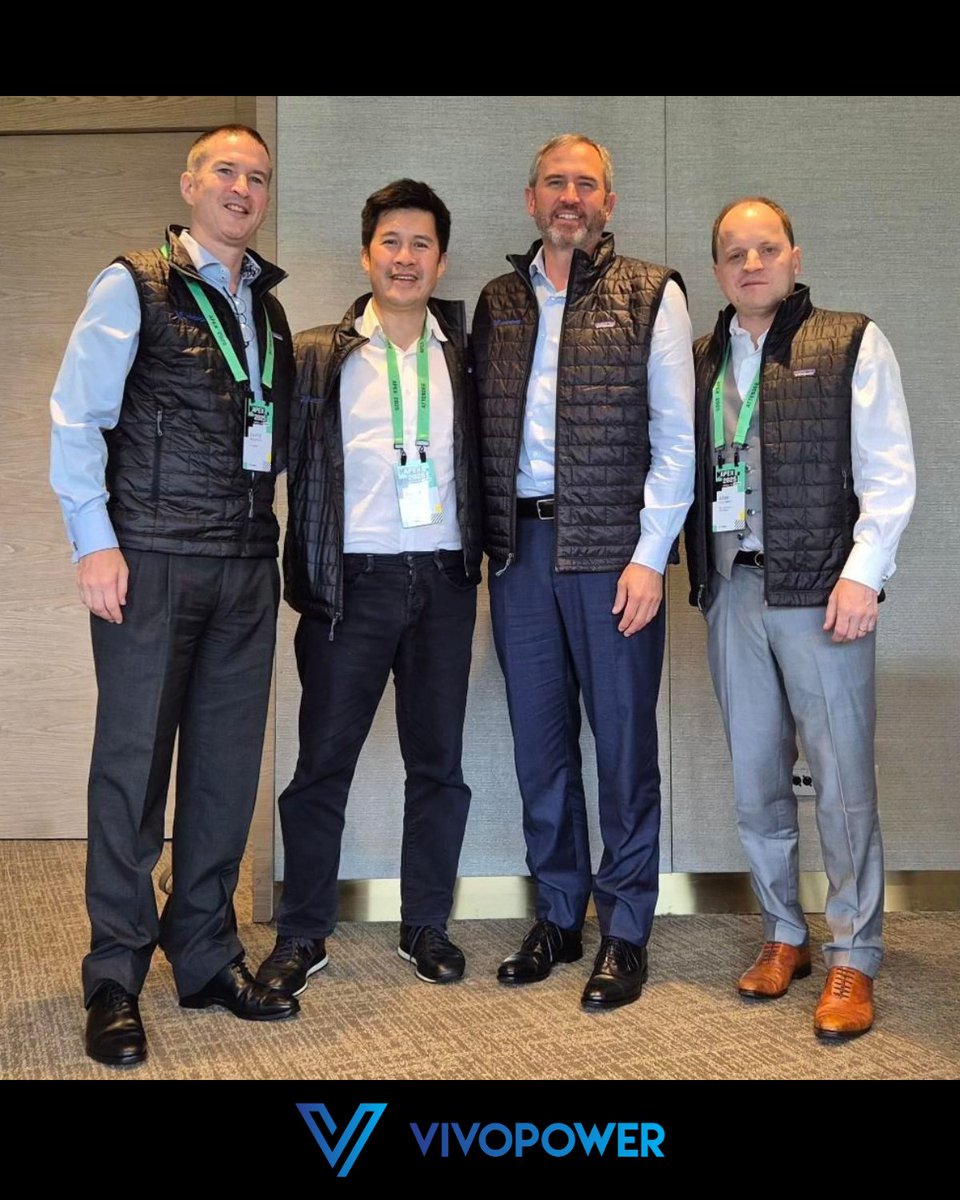 Vivo_Power's tweet photo. Been a great week at @rippleswell's.. incredible energy! @Vivo_Power $VVPR &amp; XRPL community share an ambitious mission that goes way beyond blockchain—transforming global banking &amp; finance for benefit of everyone. TY @bgarlinghouse &amp; team!

And a few thoughts from the team 🧵 https://t.co/3mHRkNbz8G