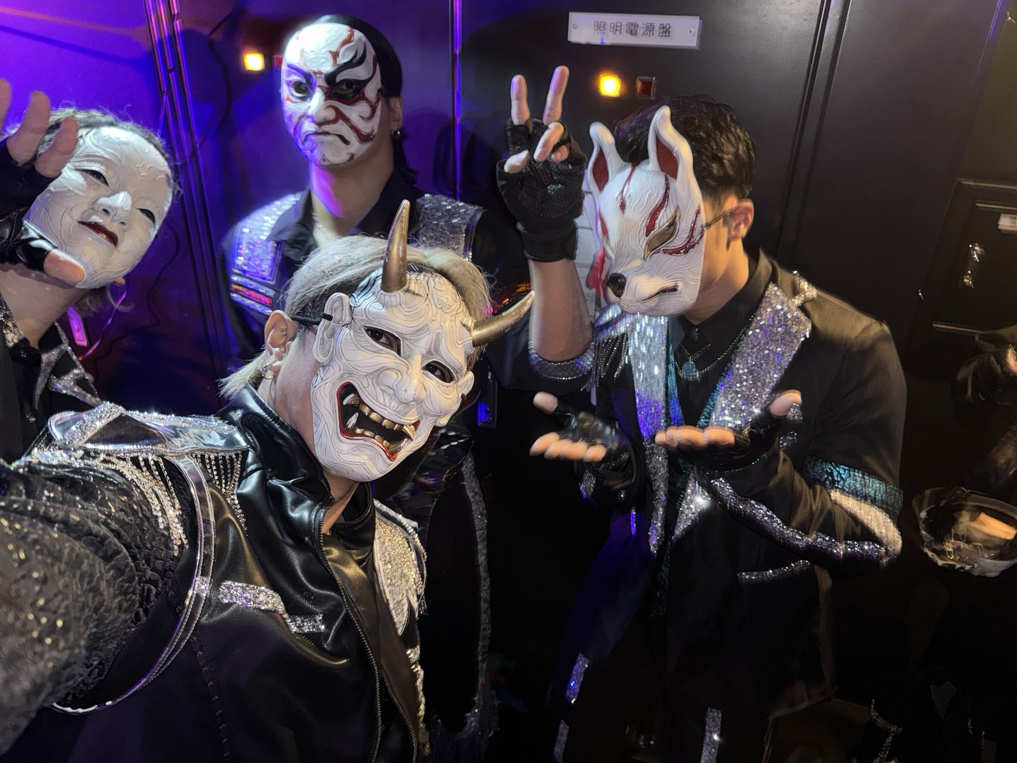 O-MENZ 般若さん　フォトプロップス 般若(新年ver) ⁡ ⁡ #OMENZ #ダンステロリスト集団