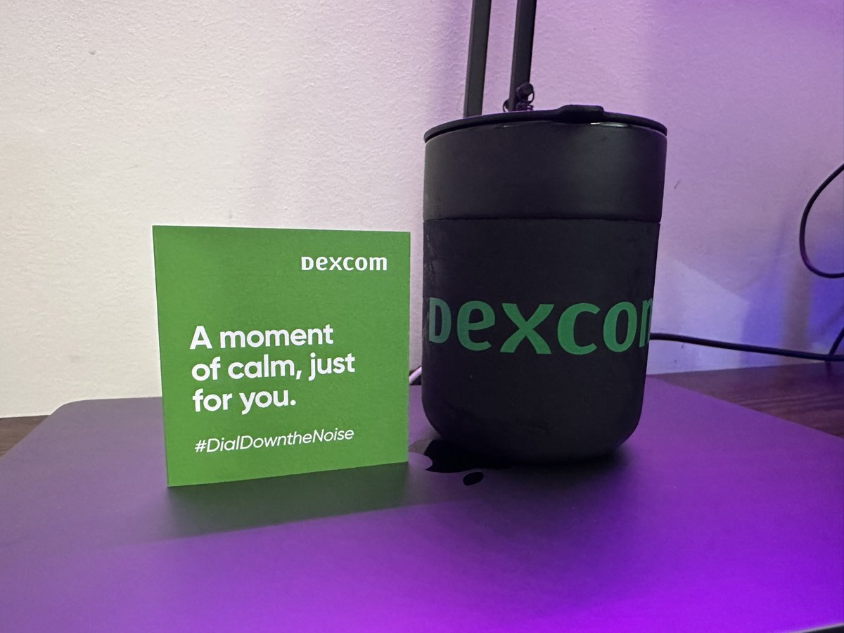 edwardgvickers's tweet image. Thanks @Dexcom for this amazing surprise gift. I’m in love with my new mug, as part of Diabetes Awareness Week! I’m really lucky to be a #DexcomWarrior and hope that everyone can take some time to #DialDownTheNoise, and take a moment for themselves! 💚

Thanks @dexcom! 🩸💚