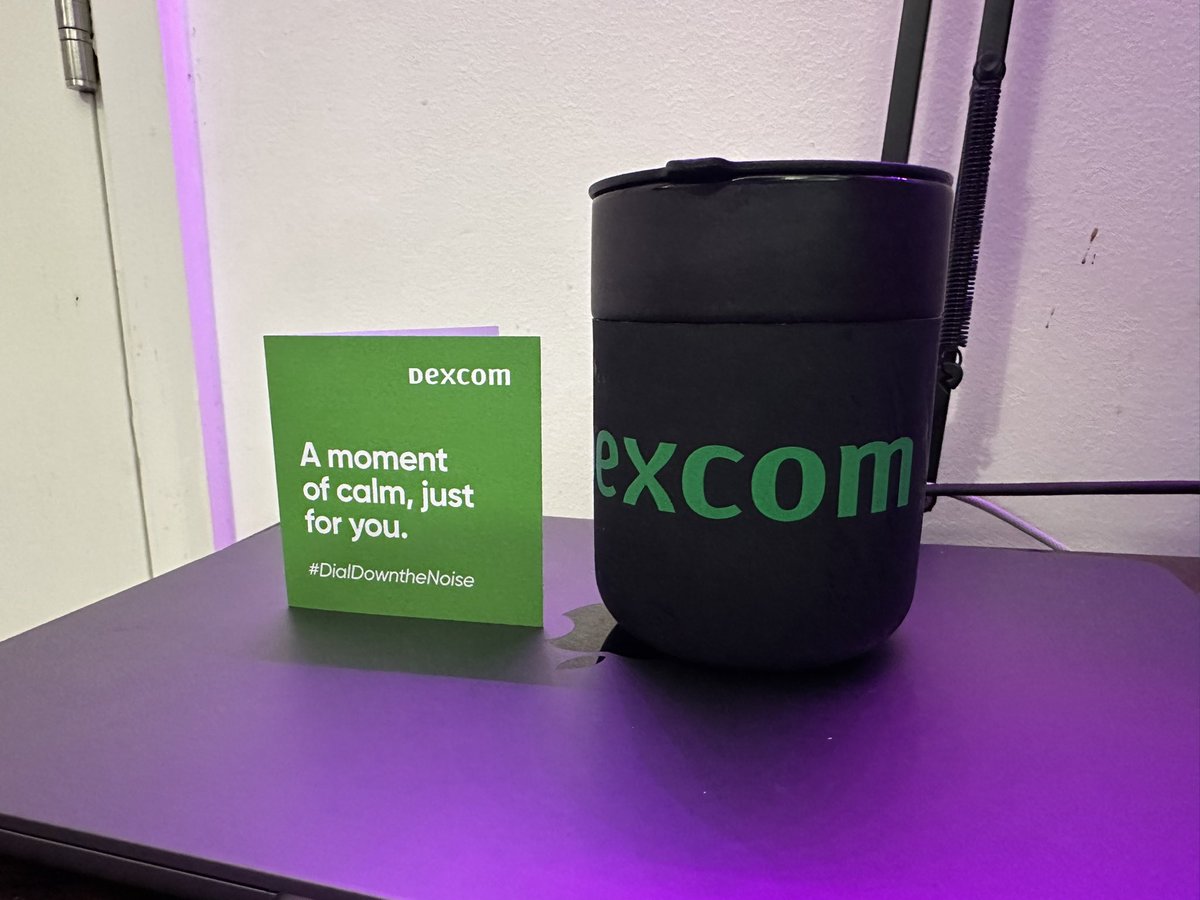 edwardgvickers's tweet image. Thanks @Dexcom for this amazing surprise gift. I’m in love with my new mug, as part of Diabetes Awareness Week! I’m really lucky to be a #DexcomWarrior and hope that everyone can take some time to #DialDownTheNoise, and take a moment for themselves! 💚

Thanks @dexcom! 🩸💚