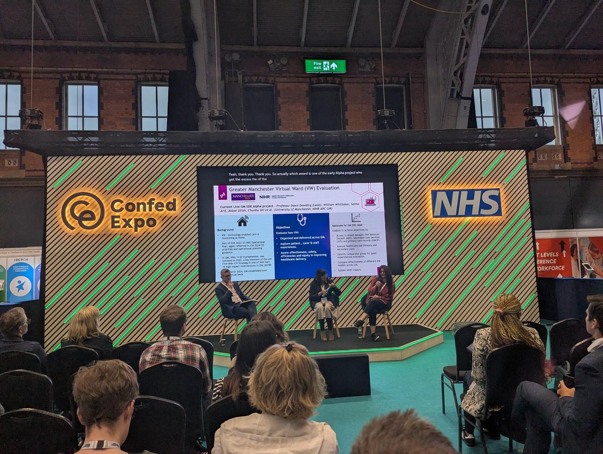 HOPE at UoM (@hope_uom) on Twitter photo Yesterday <a href="/SaimaAr40566900/">Saima Arif</a> presented at the #NHSConfedExpo her experience of using the Greater Manchester Secure Data Environment. She is using the SDE as part of an evaluation of virtual wards. Yesterday <a href="/SaimaAr40566900/">Saima Arif</a> presented at the #NHSConfedExpo her experience of using the Greater Manchester Secure Data Environment. She is using the SDE as part of an evaluation of virtual wards.