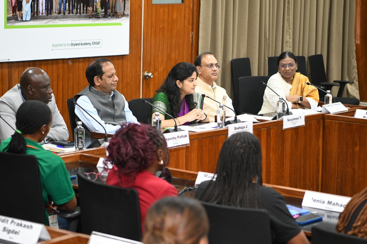 ICRISAT (@icrisat) on Twitter photo Today marks the successful completion of the two-week international training program "Mastering Technology Transfer: A Global Pathway for Developing Countries", supported by the Indian Technical and Economic Cooperation - ITEC and <a href="/MEAIndia/">Randhir Jaiswal</a>.
Participants from 23 countries Today marks the successful completion of the two-week international training program "Mastering Technology Transfer: A Global Pathway for Developing Countries", supported by the Indian Technical and Economic Cooperation - ITEC and <a href="/MEAIndia/">Randhir Jaiswal</a>.
Participants from 23 countries