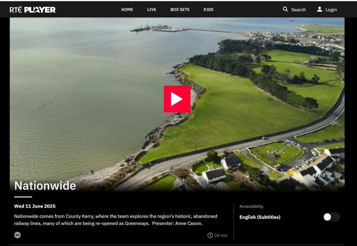 TidyTownsIre's tweet image. RTE Nationwide visited Kerry for last Wednesdays show, where they explored the region’s historic, abandoned railway lines, many of which are being re-opened as Greenways! You can view the episode below:

loom.ly/HQ_kvaQ