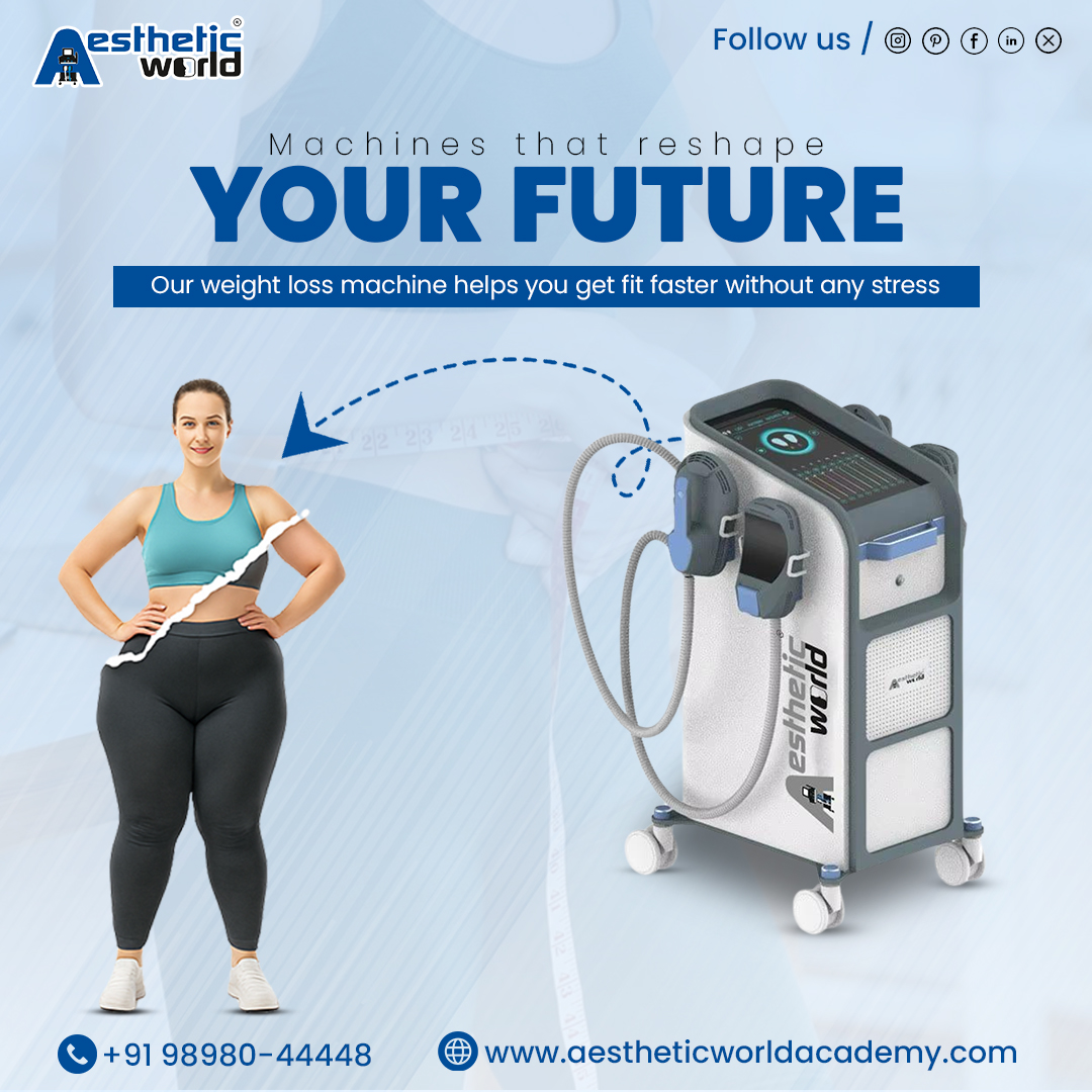 aesthetic_wrld_'s tweet image. Transform your body stress-free! 💪✨
Aesthetic World&apos;s advanced weight loss machine helps you get fit—fast and effortlessly. Reshape your future today!
 +91 98980-44448
 aestheticworldacademy.com info@aestheticworldacademy.com

#AestheticWorld #GetFitFast #FatLossTech
